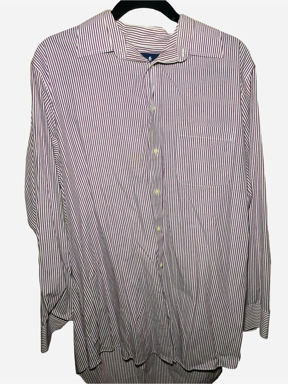 Stafford Tailored Culture Men's Striped Dress Shirt